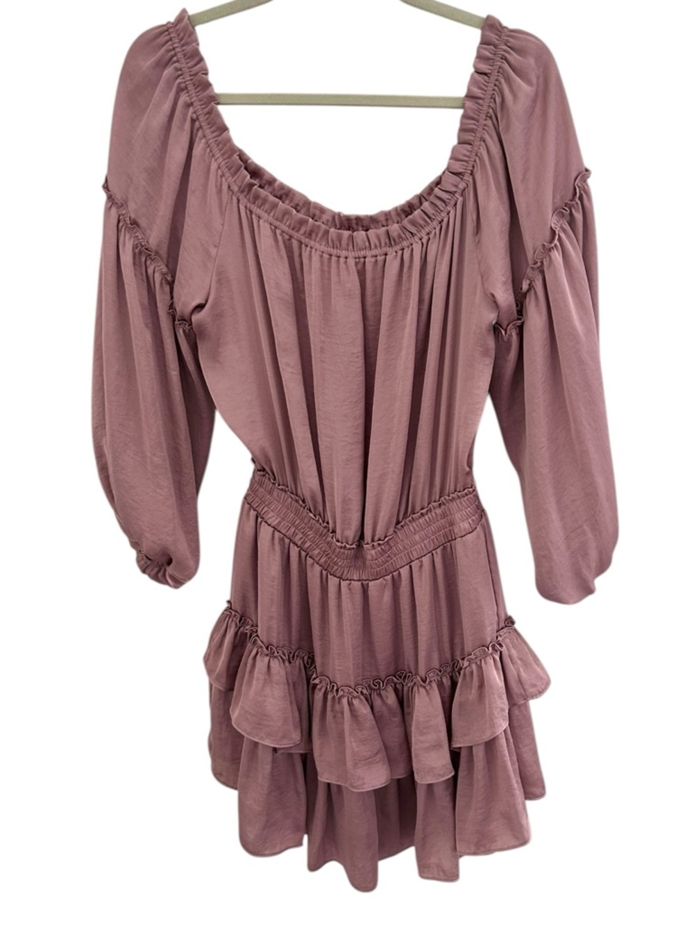 Misa Los Angeles Romi Mini Dress in Mauve Size Medium - Picture 2 of 10